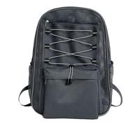 See Through Mesh Backpack For School Lightweight Net Bookbag With Elastic Rope & 3D Padded Straps Breathable Backpacks For Beach Swimming Sports Sunflower Backpack Purse for Teens (Grey, One Size)