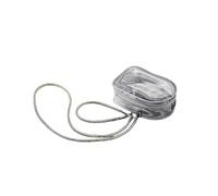 See-Through PVC Waist Pack for Phone Wallet Keys Detachable Strap Compact Carrier for Hiking Concerts Hands-Free Convenience Clear Doll Storage Pouches with Rope