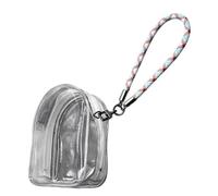 See-Through PVC Waist Pack for Phone Wallet Keys Detachable Strap Compact Carrier for Hiking Concerts Hands-Free Convenience Clear Doll Storage Pouches with Rope