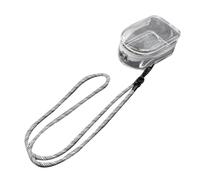 See-Through PVC Waist Pack for Phone Wallet Keys Detachable Strap Compact Carrier for Hiking Concerts Hands-Free Convenience Clear Doll Storage Pouches with Rope