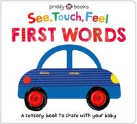 See, Touch, Feel: First Words : A sensory book to share with your baby