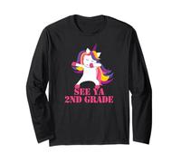 See YA 2nd Grade Dabbing Unicorn Second Grade Kids Meme Long Sleeve T-Shirt