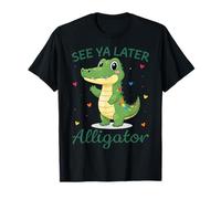 See Ya Later Alligator Playful Cute Crocodile Lover T-Shirt