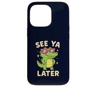See Ya Later Gator Funny Crocodile Sunglasses Goodbye Vibes Case for iPhone 13 Pro