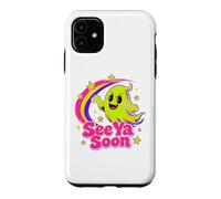 See Ya Soon Moon Cute Spooky Halloween Stars Kawaii Case for iPhone 11