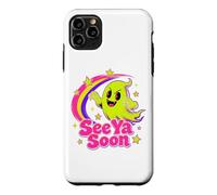 See Ya Soon Moon Cute Spooky Halloween Stars Kawaii Case for iPhone 11 Pro Max
