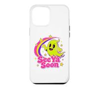 See Ya Soon Moon Cute Spooky Halloween Stars Kawaii Case for iPhone 12 Pro Max