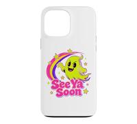 See Ya Soon Moon Cute Spooky Halloween Stars Kawaii Case for iPhone 13 Pro Max
