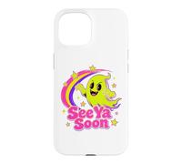 See Ya Soon Moon Cute Spooky Halloween Stars Kawaii Case for iPhone 15