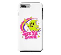 See Ya Soon Moon Cute Spooky Halloween Stars Kawaii Case for iPhone 7 Plus/8 Plus