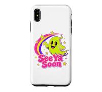 See Ya Soon Moon Cute Spooky Halloween Stars Kawaii Case for iPhone XS Max
