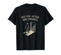 See You After the Credits Movie Buff Graphic Print T-Shirt