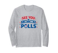 See You At The Polls Patriotic Voting Rights Long Sleeve T-Shirt