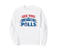 See You At The Polls Patriotic Voting Rights Sweatshirt