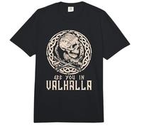 See You in Valhalla - Mythology Odin Viking Skull Comfort Colors Adult Heavyweight T-Shirt