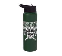 See You in Valhalla | Thor | Odin | Vikings Ragnar Stainless Steel Insulated Water Bottle