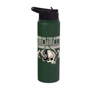 See You in Valhalla | Thor | Odin | Vikings Ragnar Stainless Steel Insulated Water Bottle