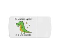 'See You Later Aligator' Pill Box with Tablet Splitter (PI00034250)
