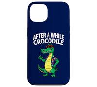 See You Later Alligator Funny CrocodileCartoon Front & Back Case for iPhone 13