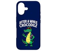 See You Later Alligator Funny CrocodileCartoon Front & Back Case for iPhone 17