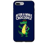 See You Later Alligator Funny CrocodileCartoon Front & Back Case for iPhone 7 Plus/8 Plus
