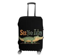 See You Later Alligator Funny Luggage Cover for Suitcase Washable Travel Trolley Case Universal Protector