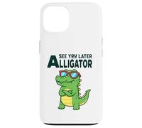 See You Later Alligator Funny Pun Gator Crocodile Case for iPhone 13