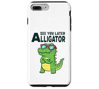 See You Later Alligator Funny Pun Gator Crocodile Case for iPhone 7 Plus/8 Plus