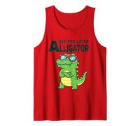 See You Later Alligator Funny Pun Gator Crocodile Tank Top