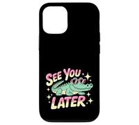 See You Later Gator - Retro Pastel Cartoon Pun Case for iPhone 12/12 Pro