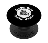 See You Later Inline Skater Rollerblade Skating PopSockets Adhesive PopGrip