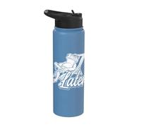 See You Later Summer or Vacation - Frog Stainless Steel Insulated Water Bottle