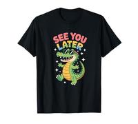 See You Later Teacher Summer Alligator Last Day Of School T-Shirt