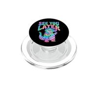 See You Later Tie Dye Alligator - Funny Summer PopSockets PopGrip for MagSafe