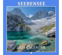 Seebensee 2026 Calendar: Alpine serenity reflected in a still, breathtaking mountain lake