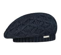 Seeberger Annelie Knit Beret Winter Beanie Women´s (One Size - Navy)