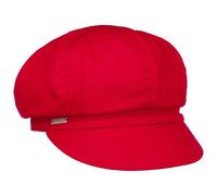Seeberger Azalee Newsboy Cap Women - Cotton Summer with Peak, Lining Spring-Summer