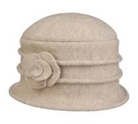 Seeberger Beata Milled Wool Hat Cloche Women´s (One Size - Oatmeal)