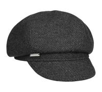 Seeberger Daventa Newsboy Cap Women Anthracite One Size