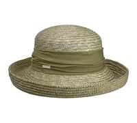 Seeberger Dilara Straw Hat Women´s Cuffed (One Size - Light Olive)