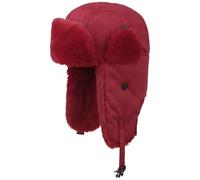 Seeberger Finola Trapper Hat Winter Beanie Lapeer (M (56-57 cm) - red)