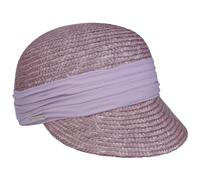 Seeberger Grace Straw Cap Women´s Summer (One Size - Lilac)