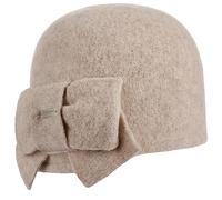 Seeberger Litika Women's Winter Walking Hat with Bow - Beige - One size
