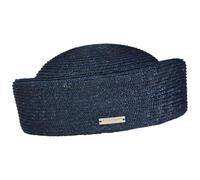Seeberger Luisetta Straw Hat Women - Braided Occasion Spring-Summer Summer - One Size Navy