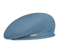 Seeberger Rolled Edge Beret Women´s Summer Beanie (One Size - Blue)
