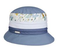 Seeberger Summer Patchwork Cloth Hat Garden (One Size - Blue)
