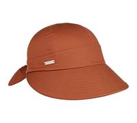 Seeberger Sunshine Cap Women - Cotton Women´s Peaked caps with Peak Spring-Summer Summer - One Size Rust