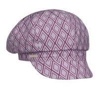 Seeberger Twotone Newsboy Rain Cap Women Lilac One Size, Lilac, 7-7 1/4