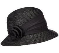Seeberger Women's Cloche Hat Art. No. 50447 - Black