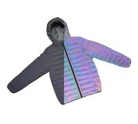 SeeBright Reflective Childrens Jacket Coats (UK, Age, 11 Years, 12 Years, Regular, Rainbow)